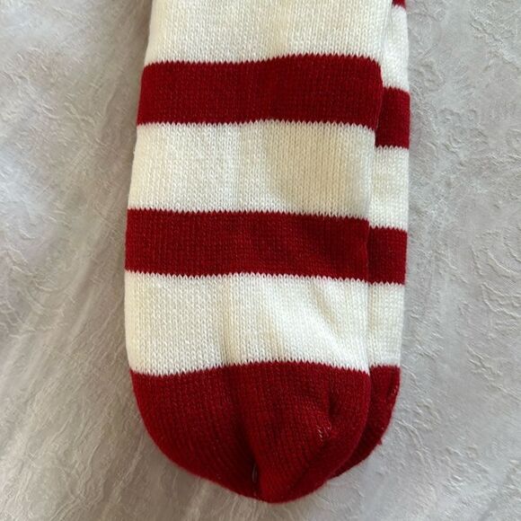 Sock Hub Christmas Collection Holiday Striped Slipper Socks Mens Sock Size 10-13 - Picture 3 of 8